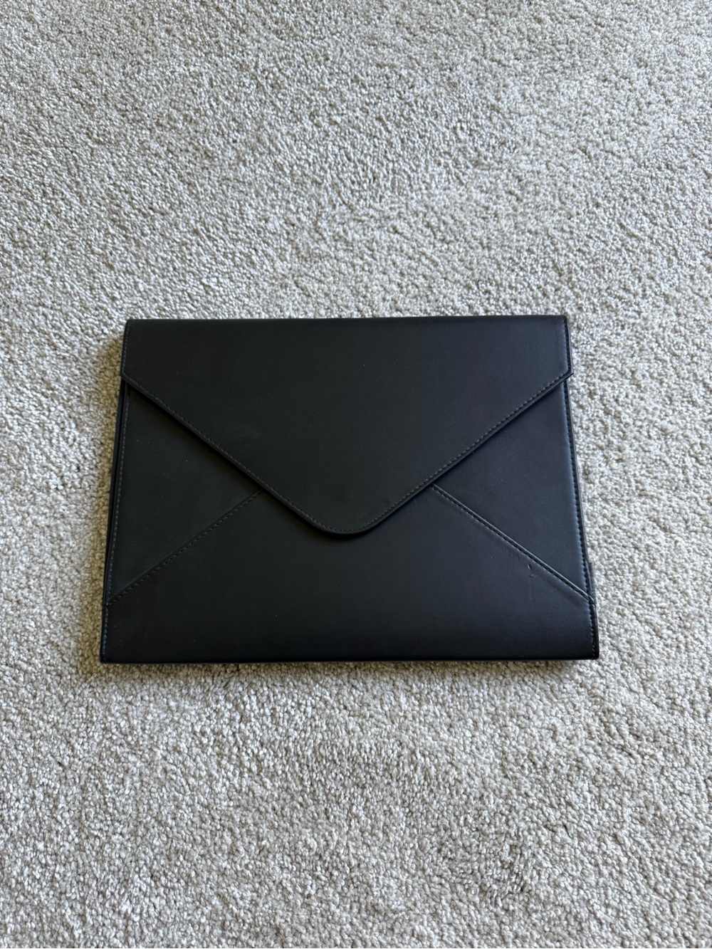 U Brands Vegan Leather Document Holder with 2 Compartments